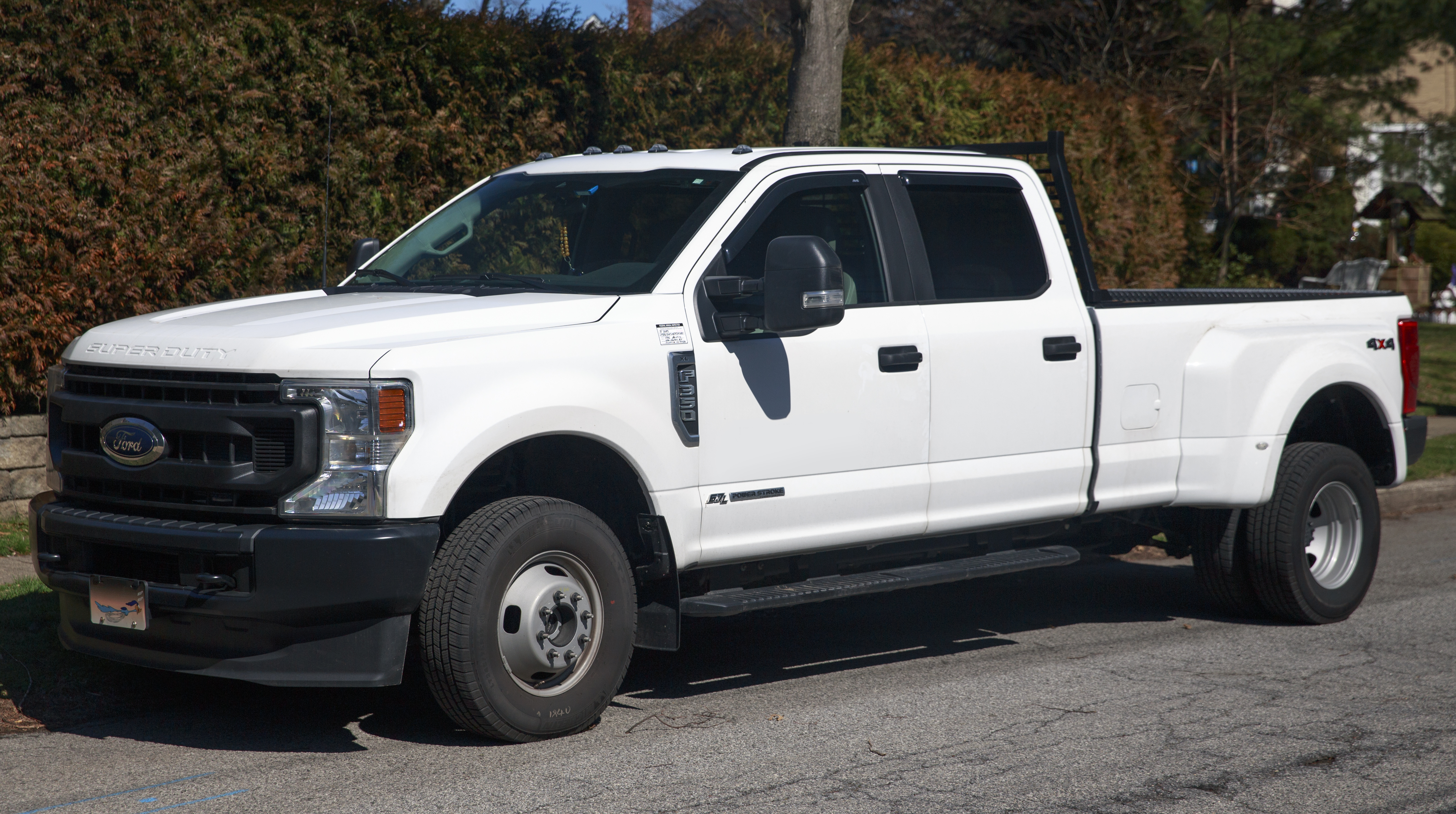 Real 2022 Ford F-350 Super Duty XL crew cab 6.7L dually